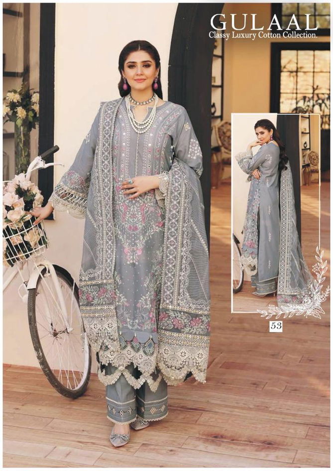 Gulaal Classy Luxury Cotton Collection Vol 6 Karachi Cotton Dress Material
